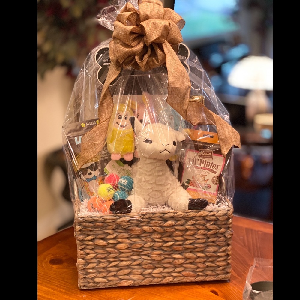Dog Lover Gift Basket- (custom create your own)